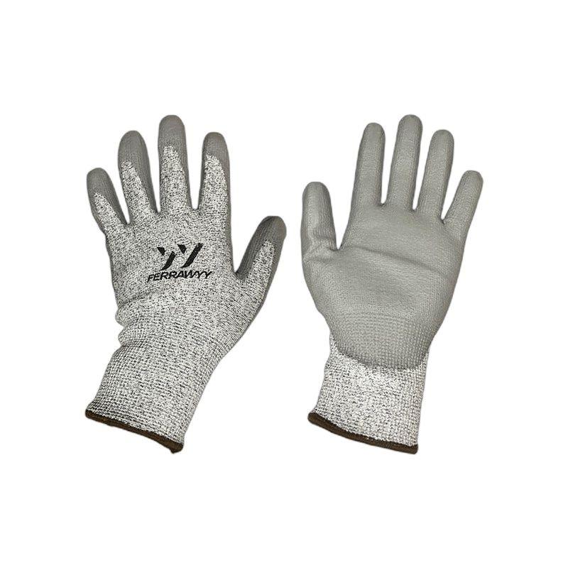 GUANTE ANTI-CORTE CUT-5 PU 9'' FERRAWYY-YT-4