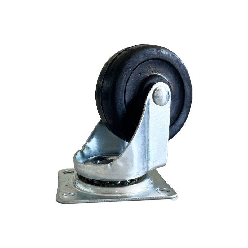 RUEDA INDUSTRIAL NEGRA 2.5" 35KG UYU-1