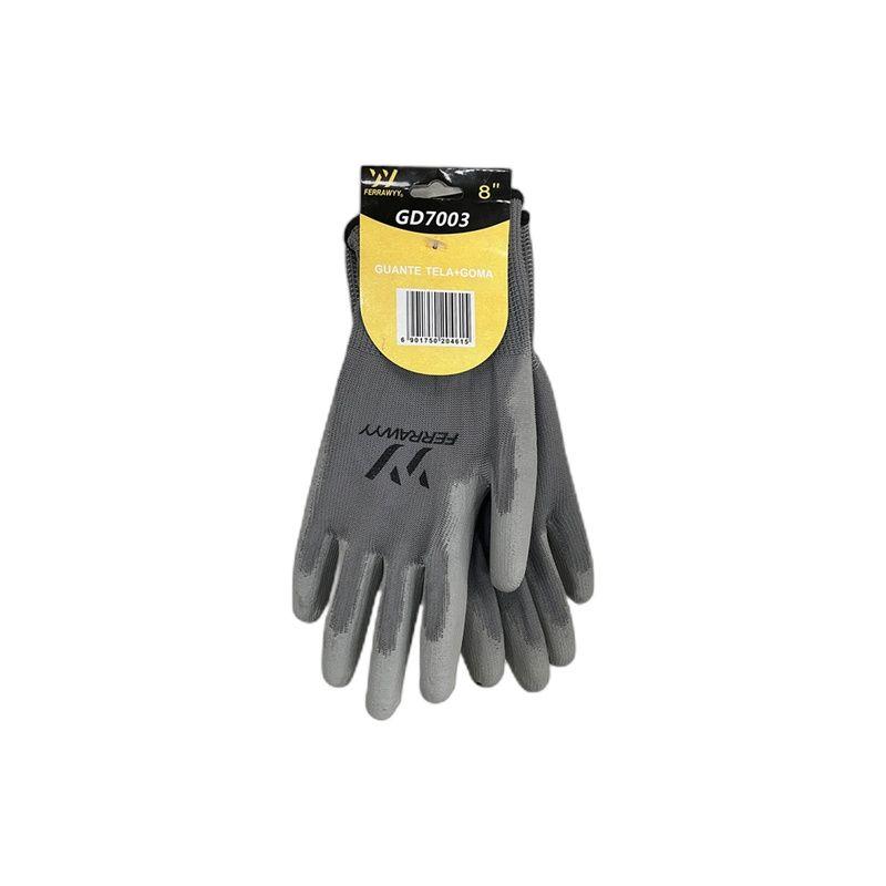 GUANTE TELA/GOMA 8" GD7003 FERRAWYY-2