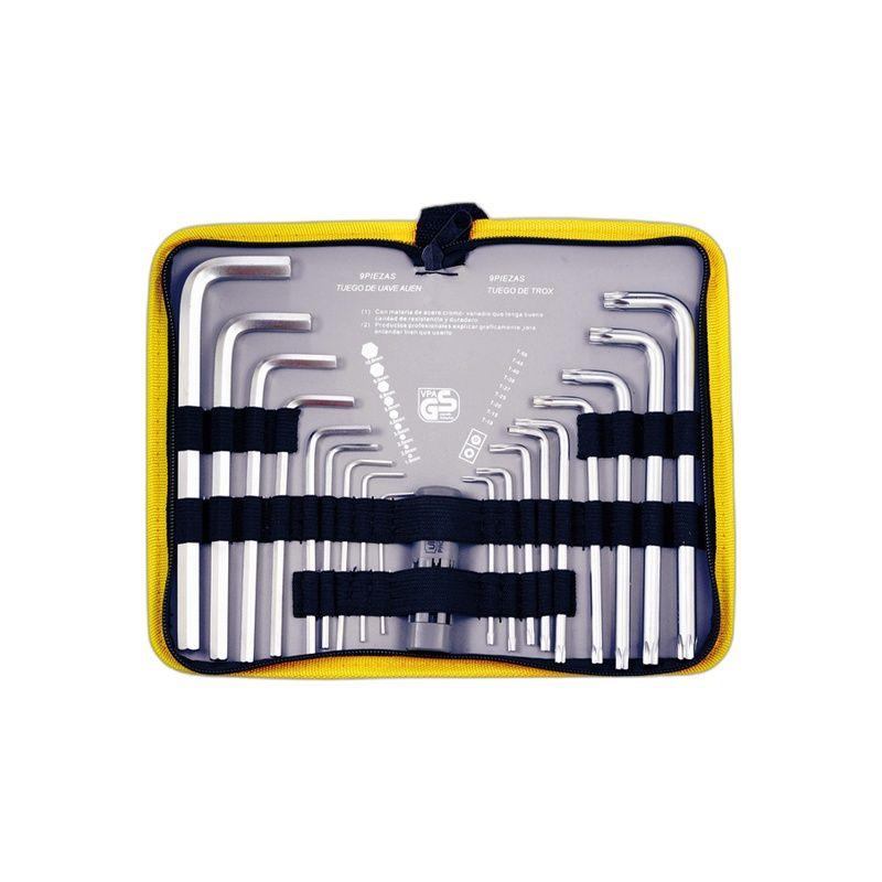 LLAVE ALLEN  TORX Set x20 UYUSTOOLS-2