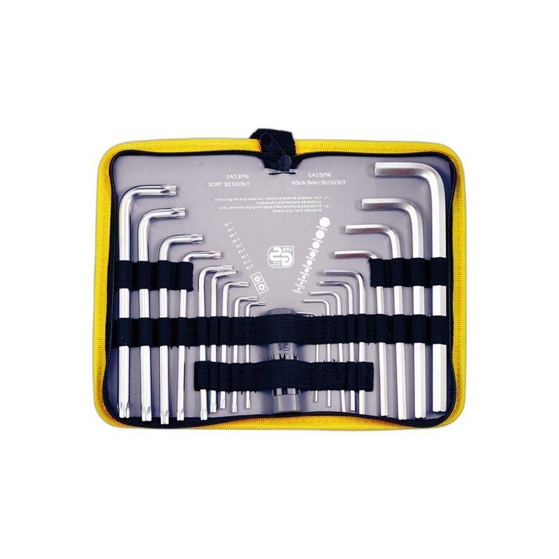 LLAVE ALLEN  TORX Set x20 UYUSTOOLS-3