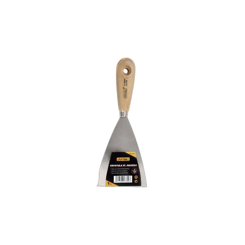 ESPATULA 4" MANGO MADERA UYUSTOOLS-7