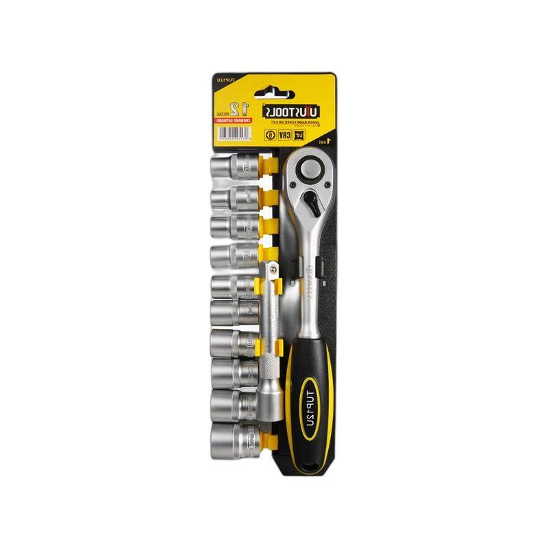 LLAVE RATCHET 1/2" Y DADOS 12 PCS UYUSTOOLS-3