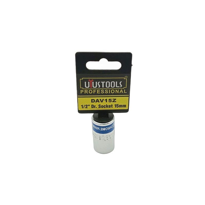 DADO 15MM-1/2" AZUL C/COLGADOR UYUSTOOLS-4