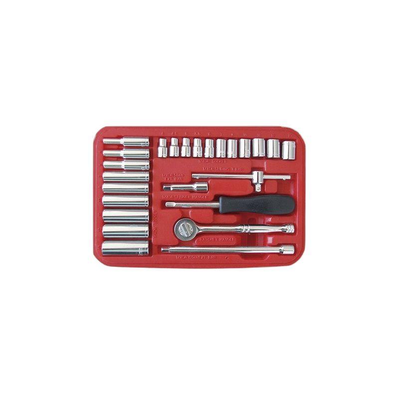 DADO C/ CHICHARRA 25PCS 1/4" (4MM-13MM)-4