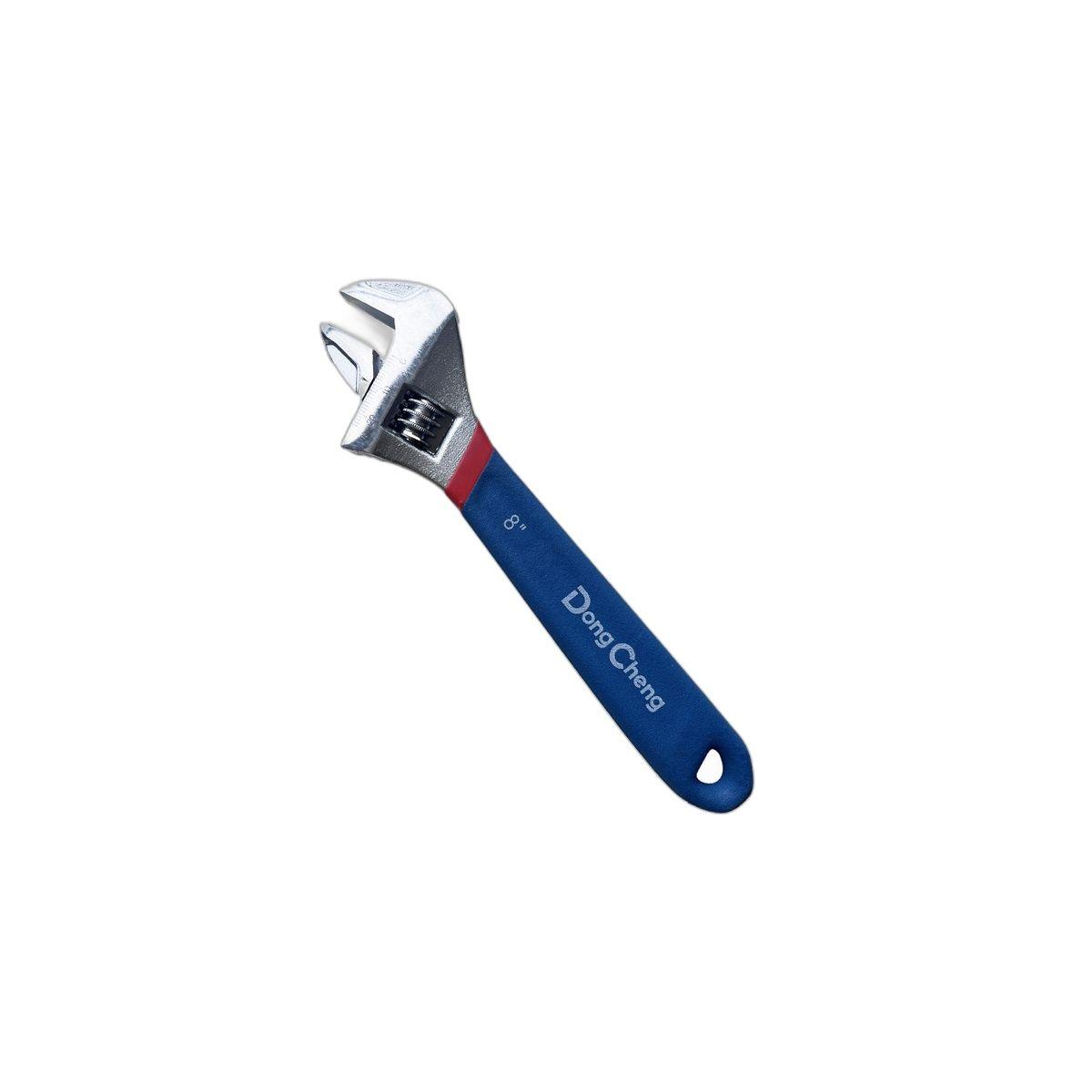 LLAVE FRANCESA AJUSTABLE Mango PVC 8" Dong Cheng-1