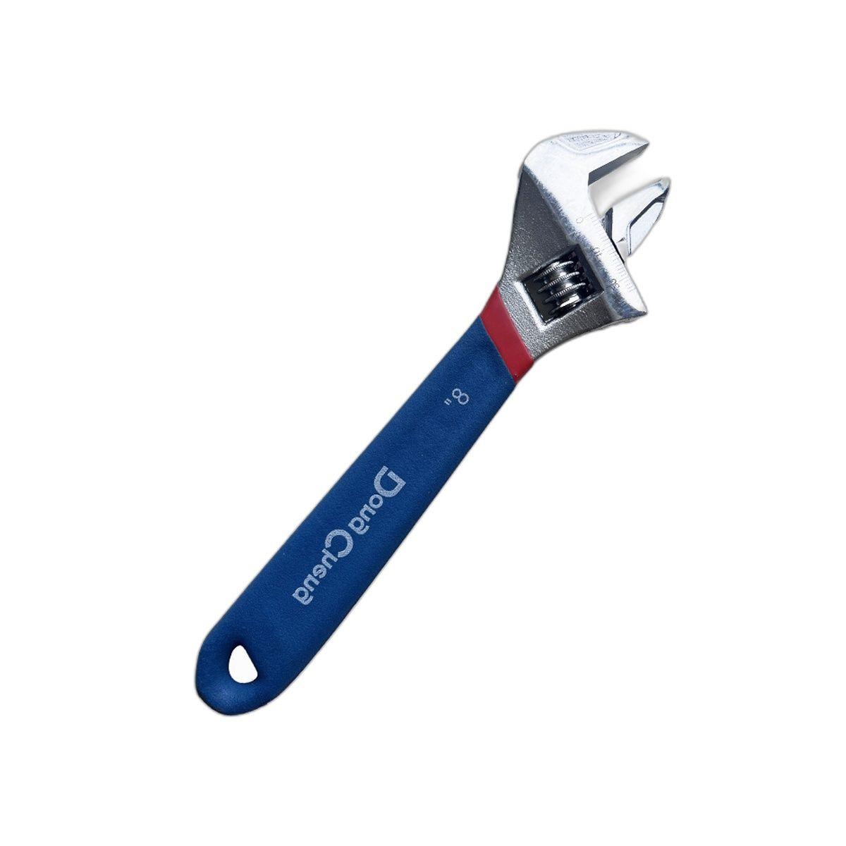 LLAVE FRANCESA AJUSTABLE Mango PVC 8" Dong Cheng-3