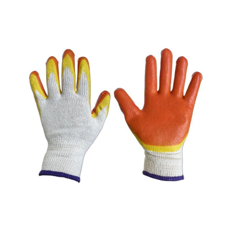 GUANTE DE TRABAJO ANTI-SLIP DOBLE GOMA 8'' FERRAWYY-YT-2