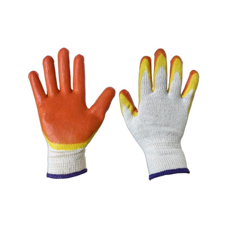 GUANTE DE TRABAJO ANTI-SLIP DOBLE GOMA 8'' FERRAWYY-YT-3