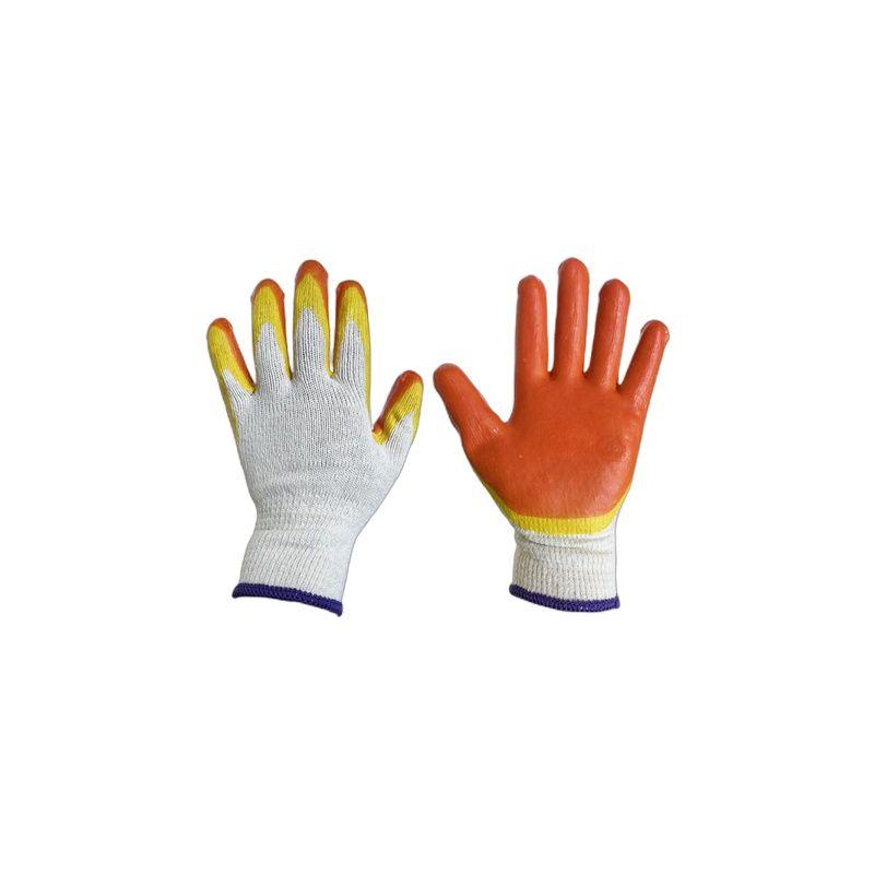 GUANTE DE TRABAJO ANTI-SLIP DOBLE GOMA 8'' FERRAWYY-YT-5