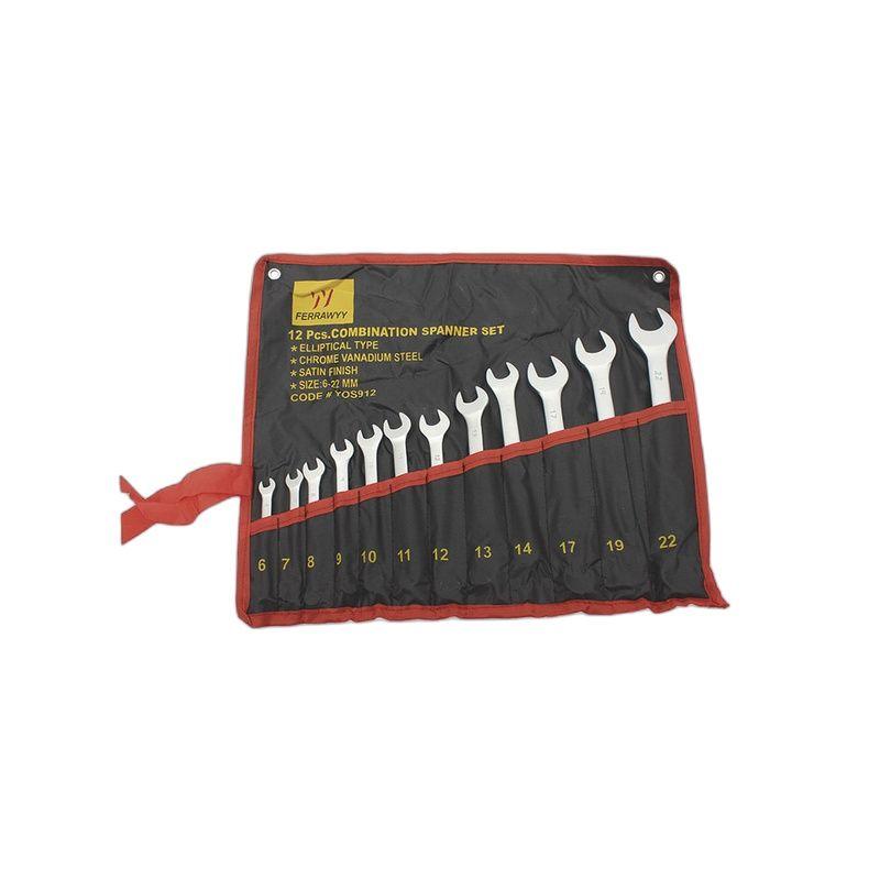 JGO 12 PCS LLAVES COMBINADAS CR-V SATIN FERRAWYY-7
