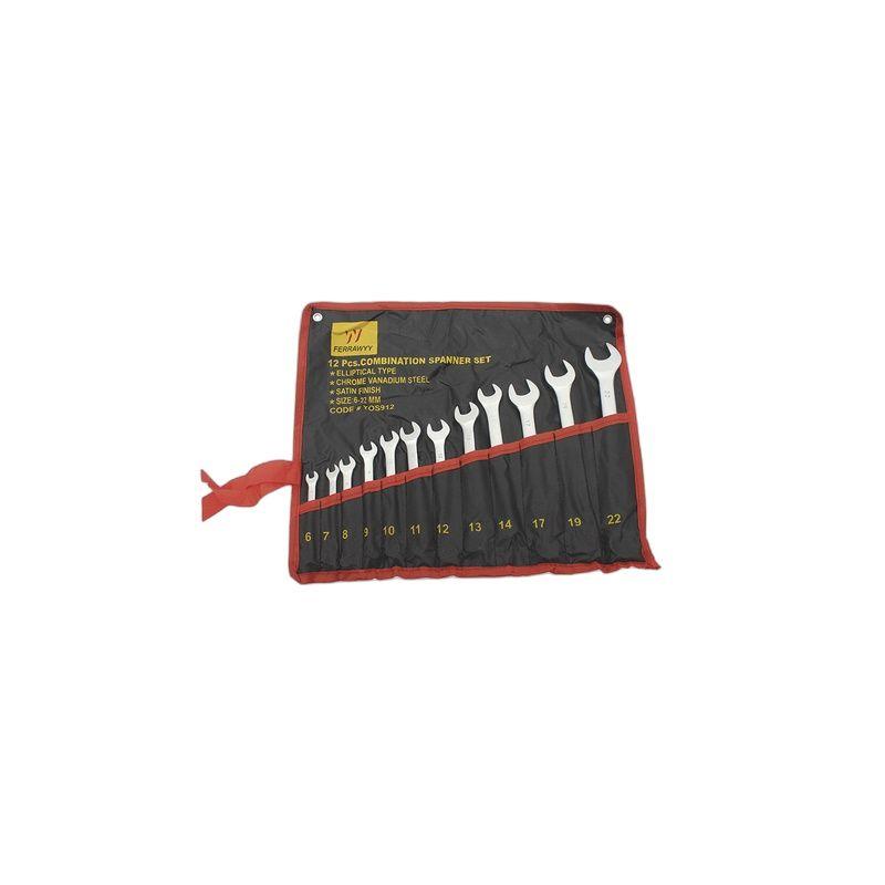JGO 12 PCS LLAVES COMBINADAS CR-V SATIN FERRAWYY-9