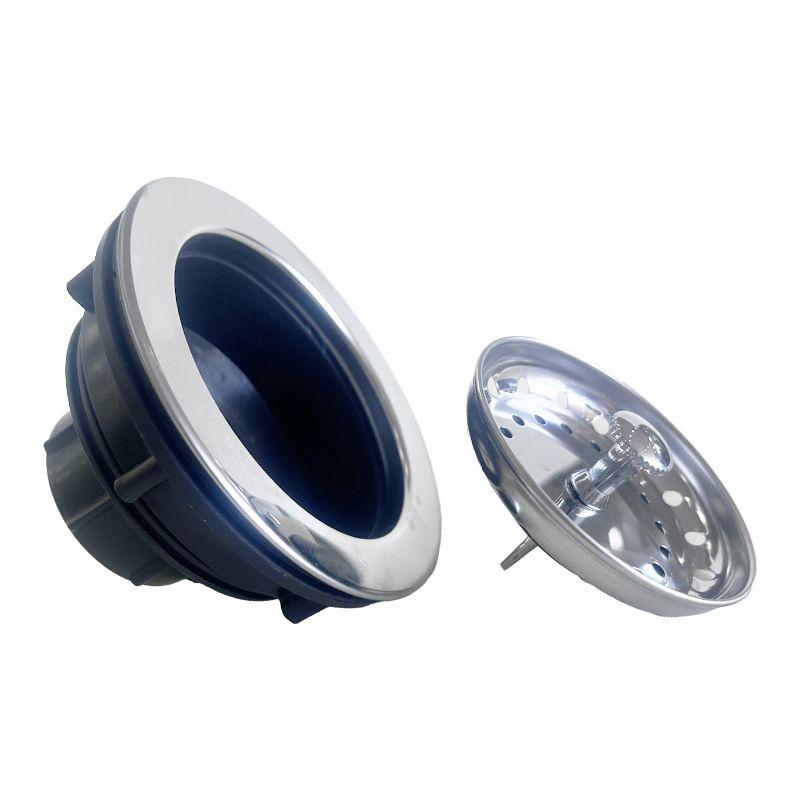 DESAGUE LAVAPLATO PLASTICO CON REJILLA INOX 1 1/2" FERRAWYY-4