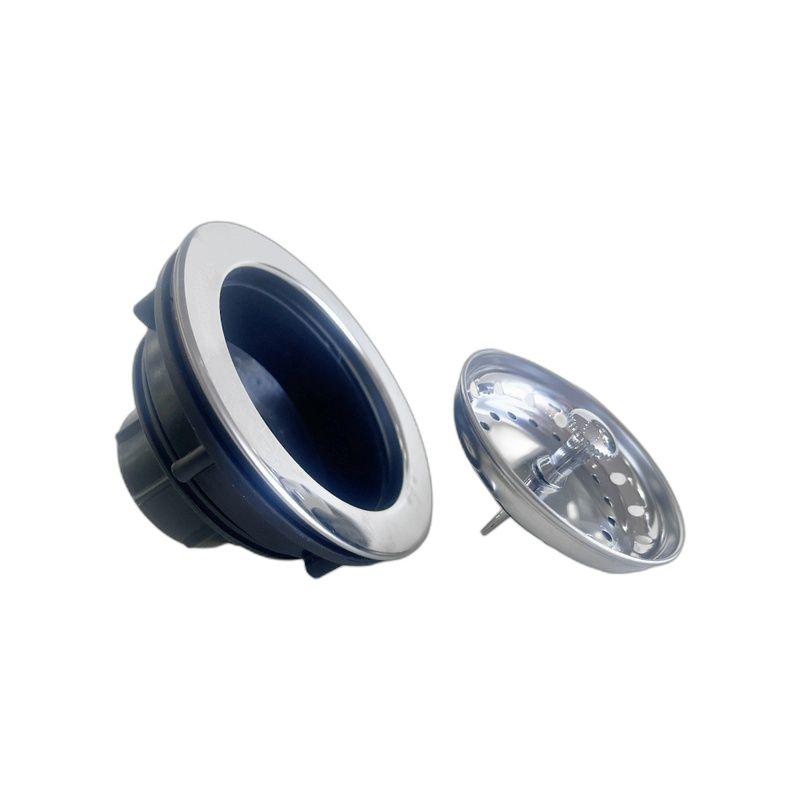 DESAGUE LAVAPLATO PLASTICO CON REJILLA INOX 1 1/2" FERRAWYY-6