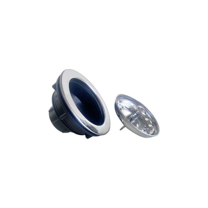 DESAGUE LAVAPLATO PLASTICO CON REJILLA INOX 1 1/2" FERRAWYY-7