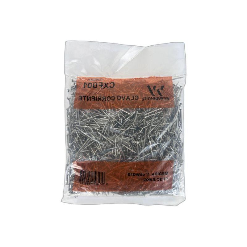 CLAVO CORRIENTE BWG16X1" 0.5KG/SET FERRAWYY-2
