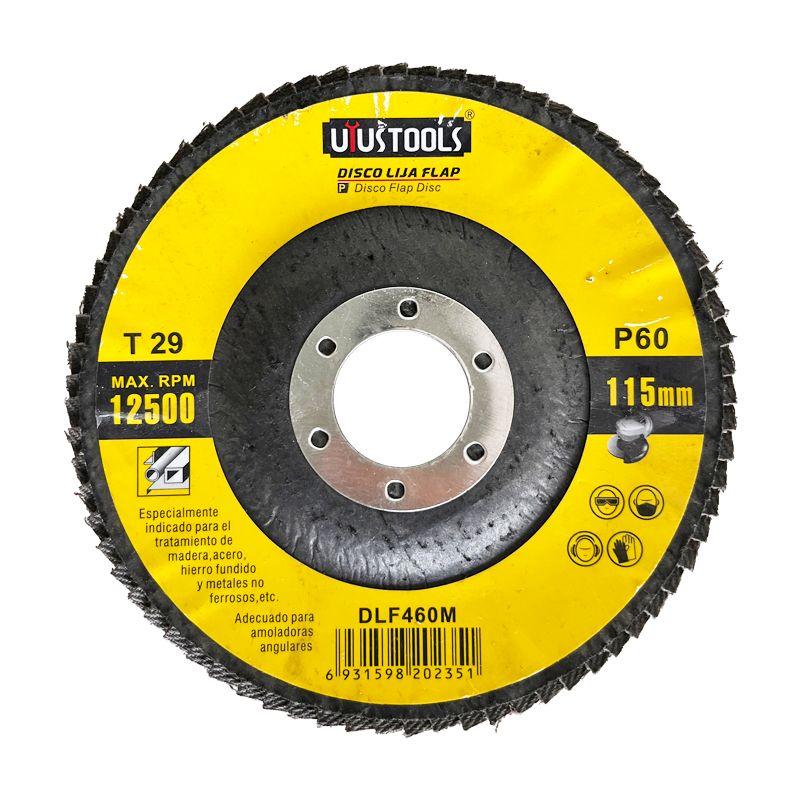 DISCO FLAP 4 1/2" MADERA/METAL GR60 UYUSTOOLS-0