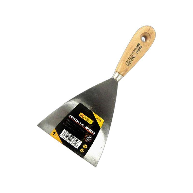 ESPATULA 5" MANGO MADERA UYUSTOOLS-1