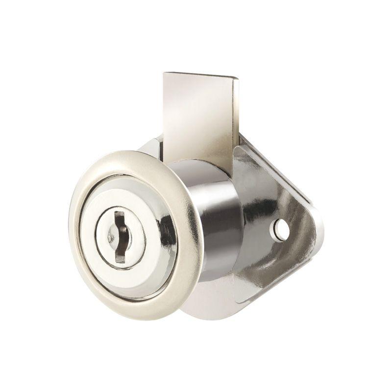 CHAPA MUEBLE NIQUILADO T/BOTON 21.6mm (CM-21C-P) UYU-0