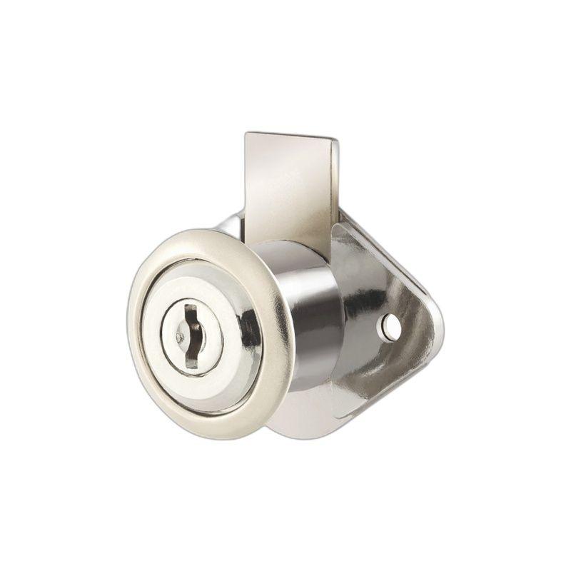 CHAPA MUEBLE NIQUILADO T/BOTON 21.6mm (CM-21C-P) UYU-1