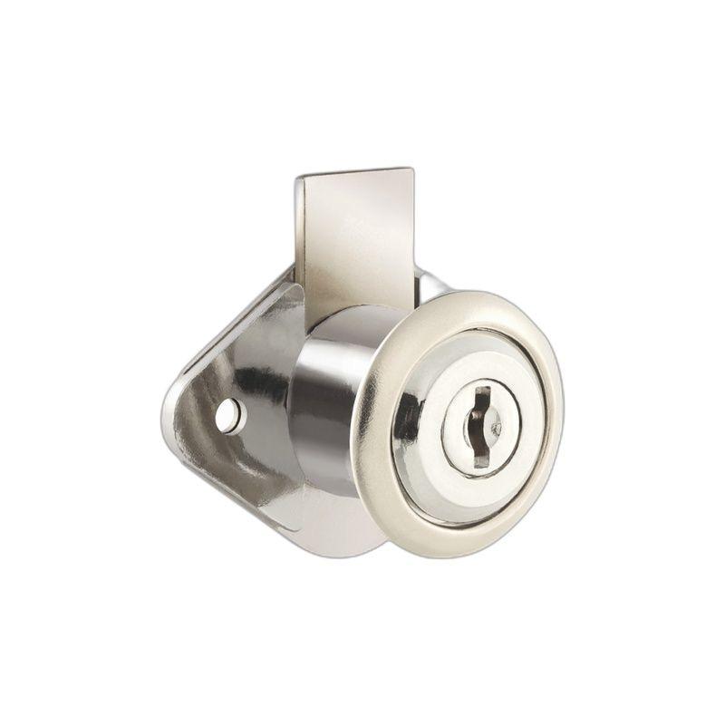 CHAPA MUEBLE NIQUILADO T/BOTON 21.6mm (CM-21C-P) UYU-2
