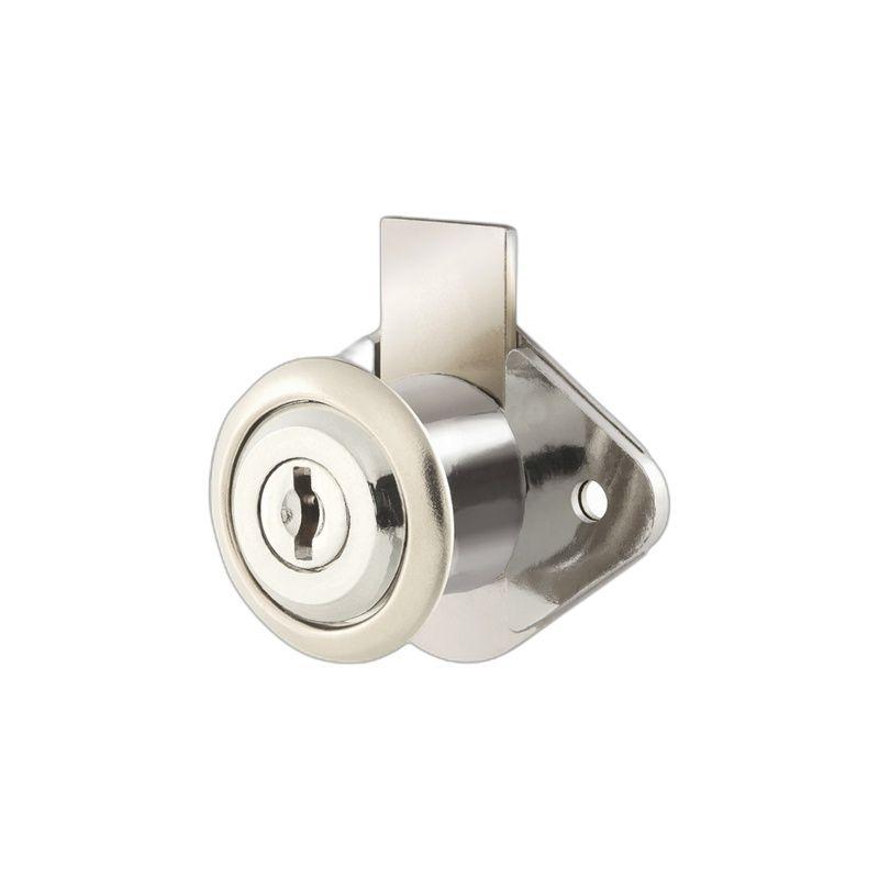 CHAPA MUEBLE NIQUILADO T/BOTON 21.6mm (CM-21C-P) UYU-3