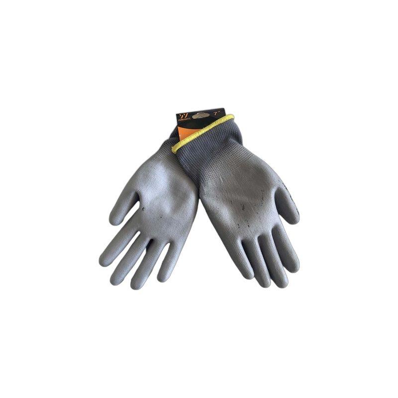 GUANTE TELA/GOMA 7'' GRIS FERRAWYY-7