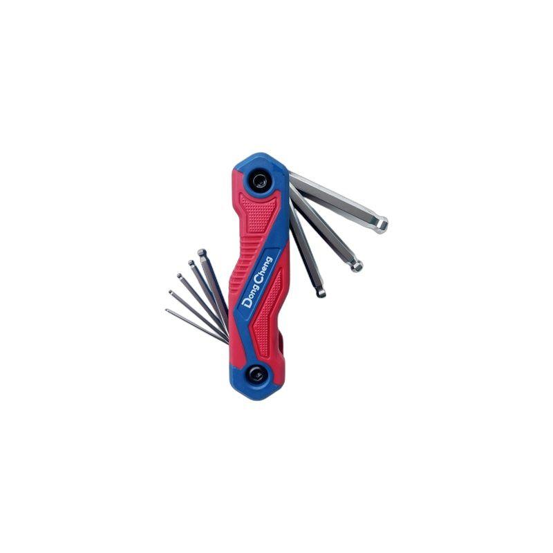 LLAVE ALLEN BOLA PLEGABLE Set x8 Dong Cheng-4