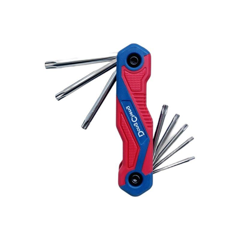 LLAVE TORX PLEGABLE Set x8 Dong Cheng-2