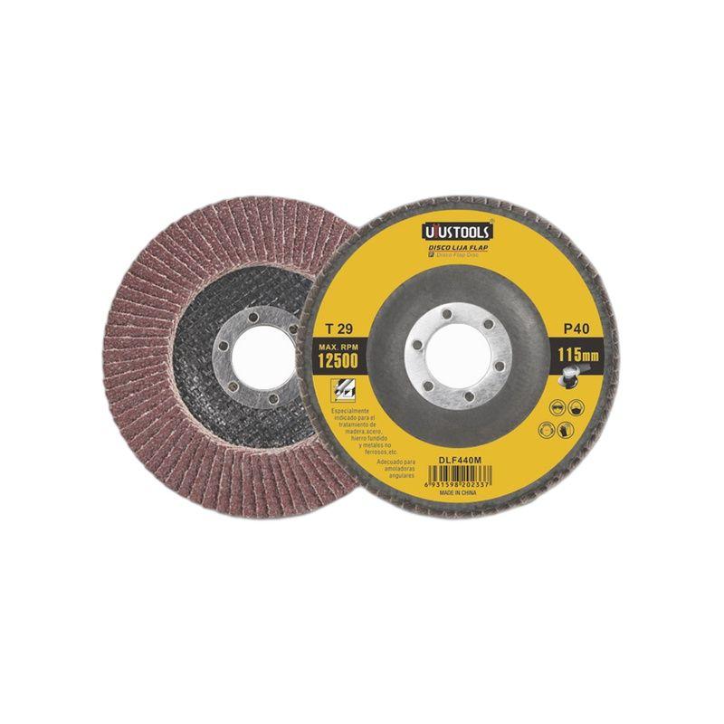 DISCO FLAP 4 1/2" MADERA/METAL GR40 UYUSTOOLS-3