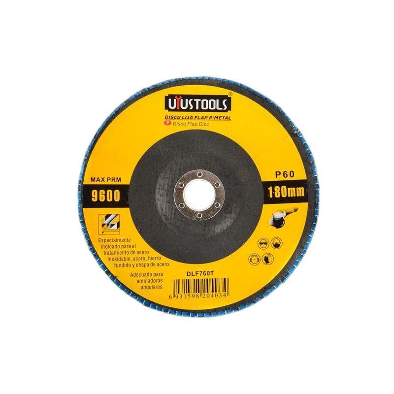 DISCO FLAP 7" ACERO INOX/METAL GR60 UYUSTOOLS-3