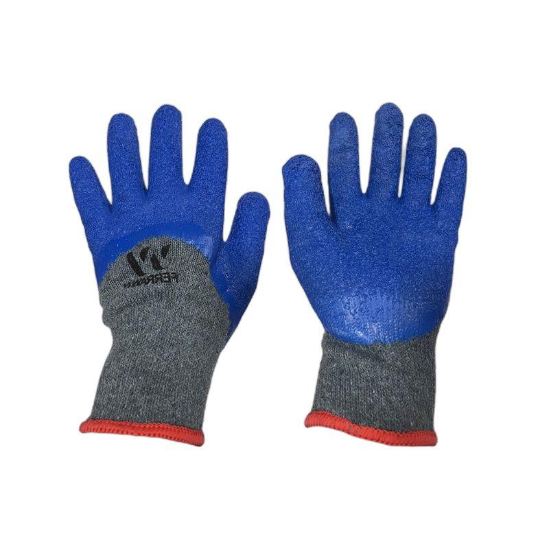 GUANTE TELA+GOMA 3/4 ENGOMADO GD-1127 9'' FERRAWYY-YT-3