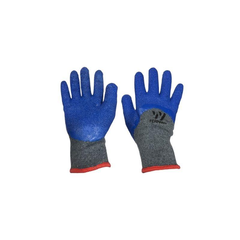 GUANTE TELA+GOMA 3/4 ENGOMADO GD-1127 9'' FERRAWYY-YT-5