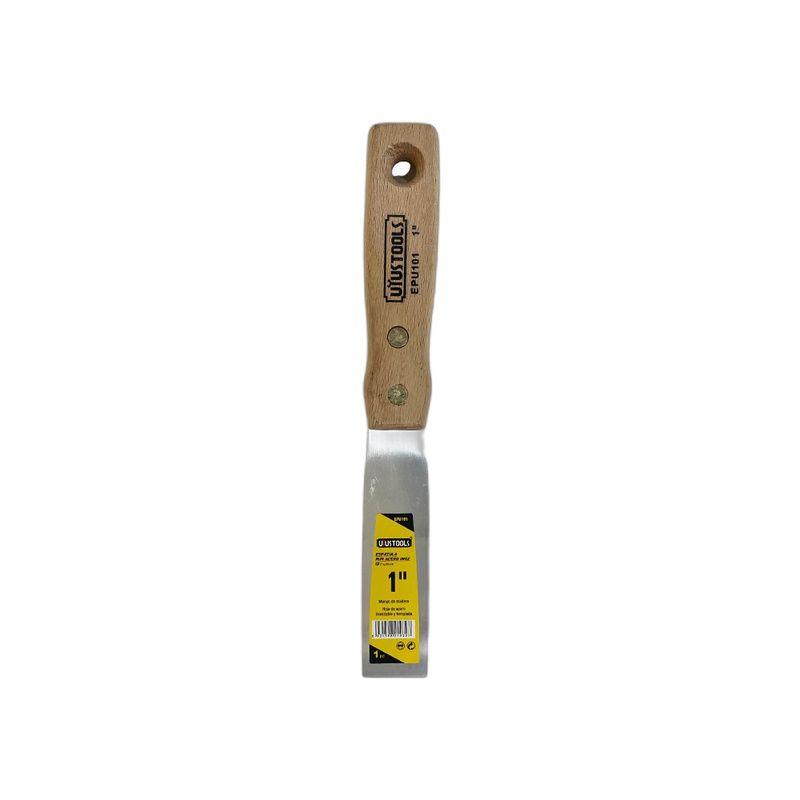 ESPATULA 1" ACERO INOX M/MADERA UYUSTOOLS-5
