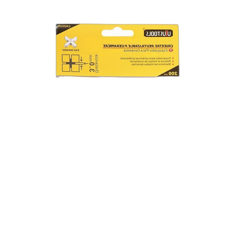 CRUCETA 3MM BOLSA 200UN C/TOMADOR UYUSTOOLS-4