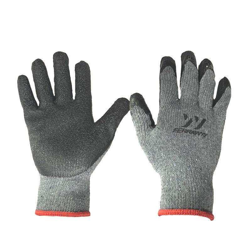 GUANTE TELA/GOMA 9'' GRIS FERRAWYY-3