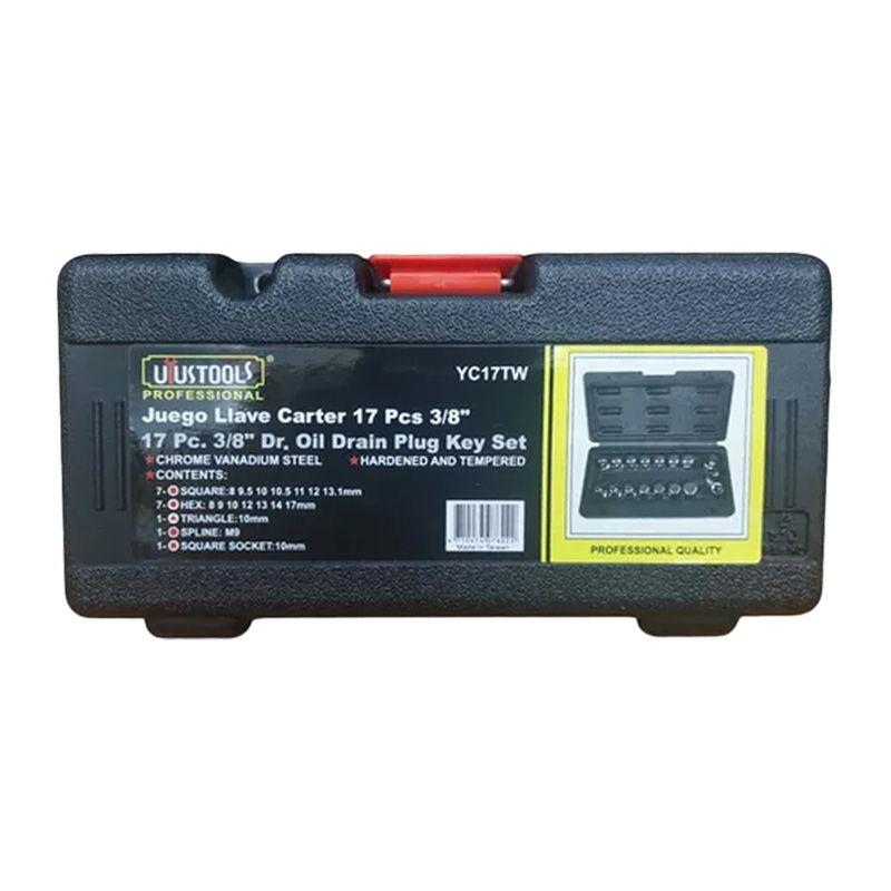LLAVE CARTER 17PCS 3/8'' UYU-TW-0