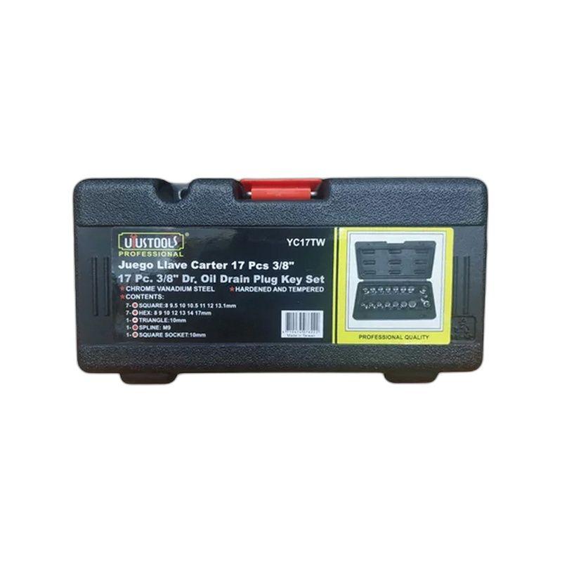 LLAVE CARTER 17PCS 3/8'' UYU-TW-2