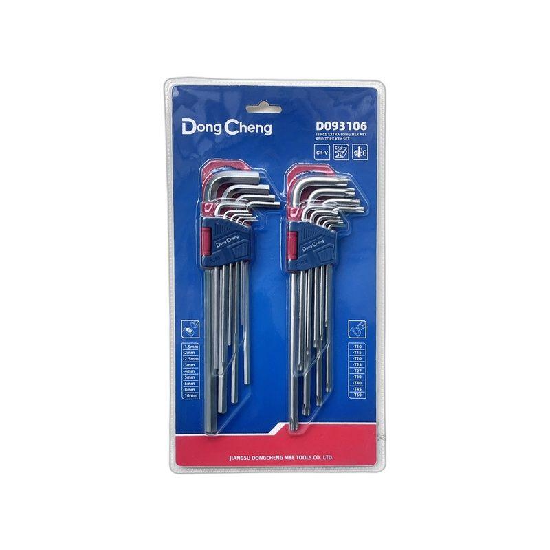 LLAVE ALLEN Y TORX Set x18 Dong Cheng-3