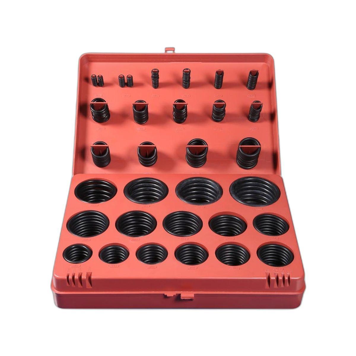 GOMA PARA SELLAR O-RING Milimétrico Set x382  FERRAWYY-1