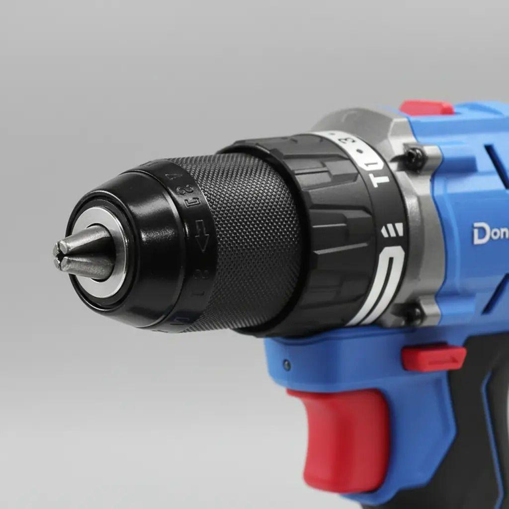 Taladro Impacto Inalámbrico 13mm 60nm 20v 4.0ahx2 Dong Che-3