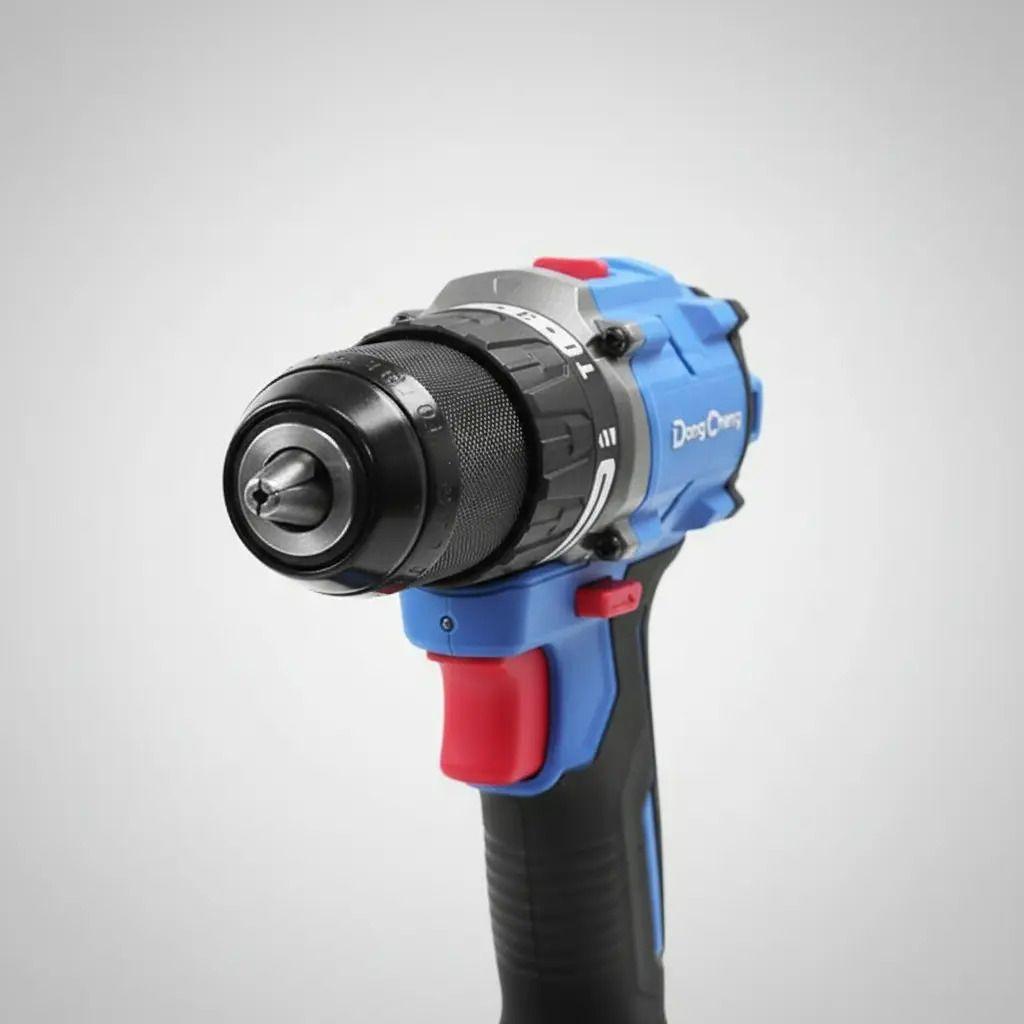 Taladro Impacto Inalámbrico 13mm 60nm 20v 4.0ahx2 Dong Che-4