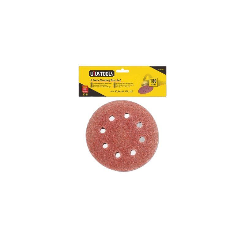 LIJA PAPEL 7" Set x5 UYUSTOOLS-7