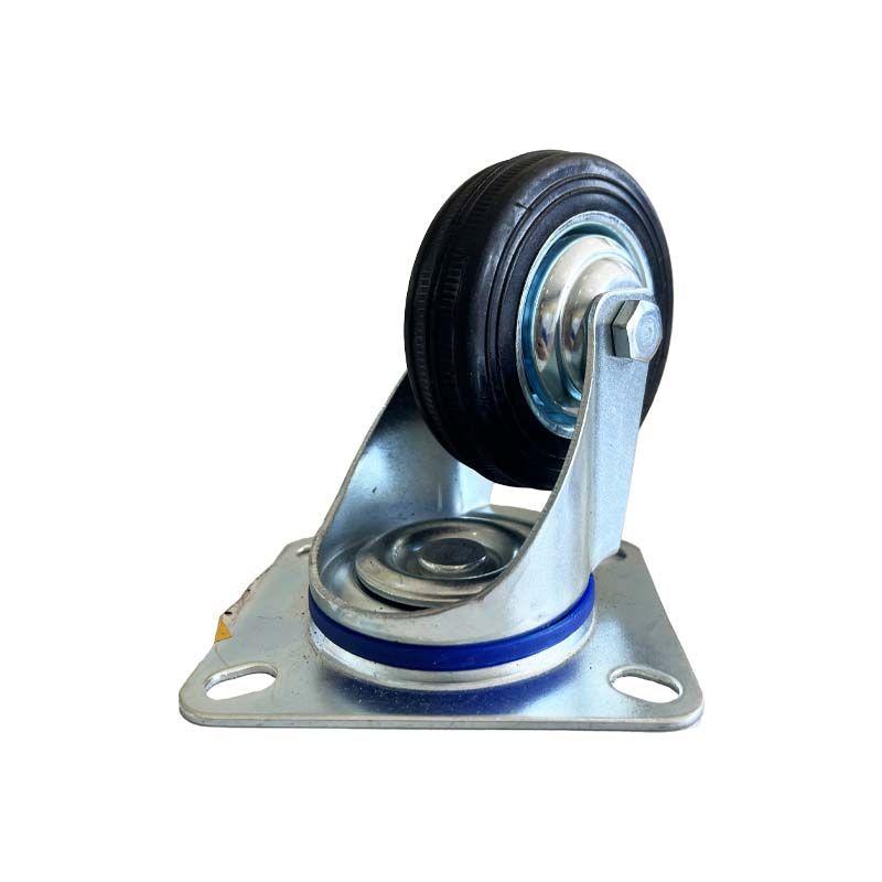 RUEDA INDUSTRIAL NEGRA 3.5" 55KG UYU-1