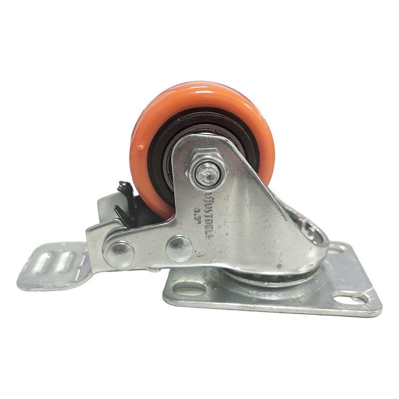 RUEDA INDUSTRIAL 1,5" CON FRENO UYU-0