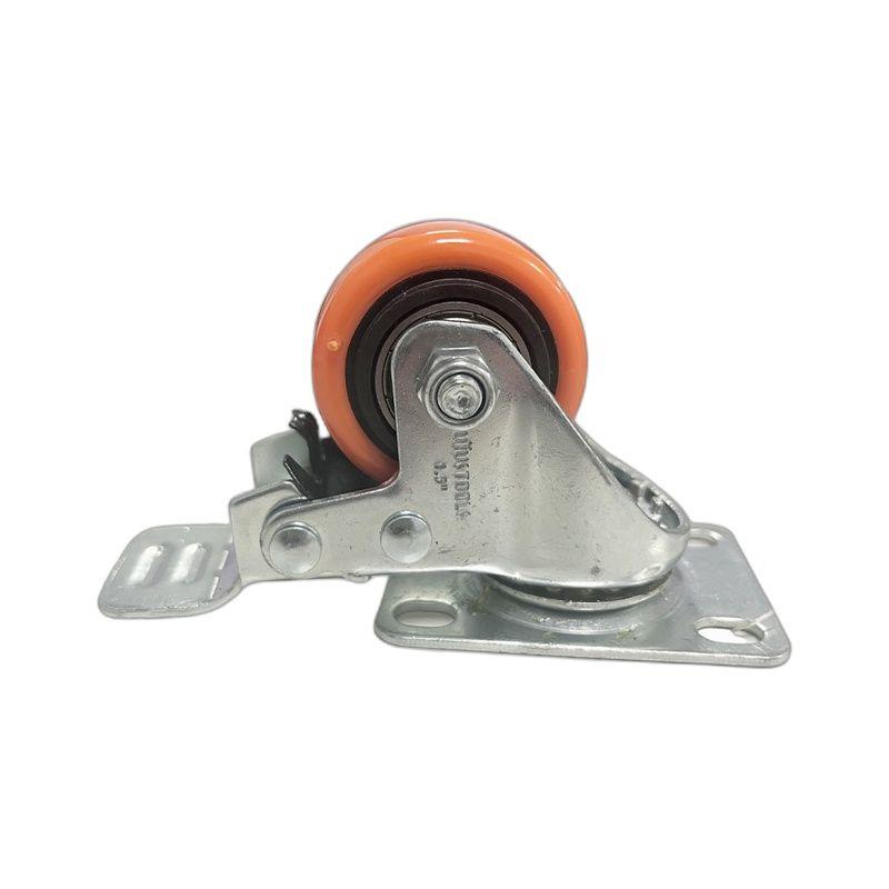 RUEDA INDUSTRIAL 1,5" CON FRENO UYU-2