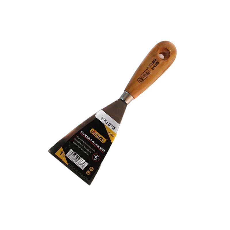 ESPATULA 3" MANGO MADERA UYUSTOOLS-6