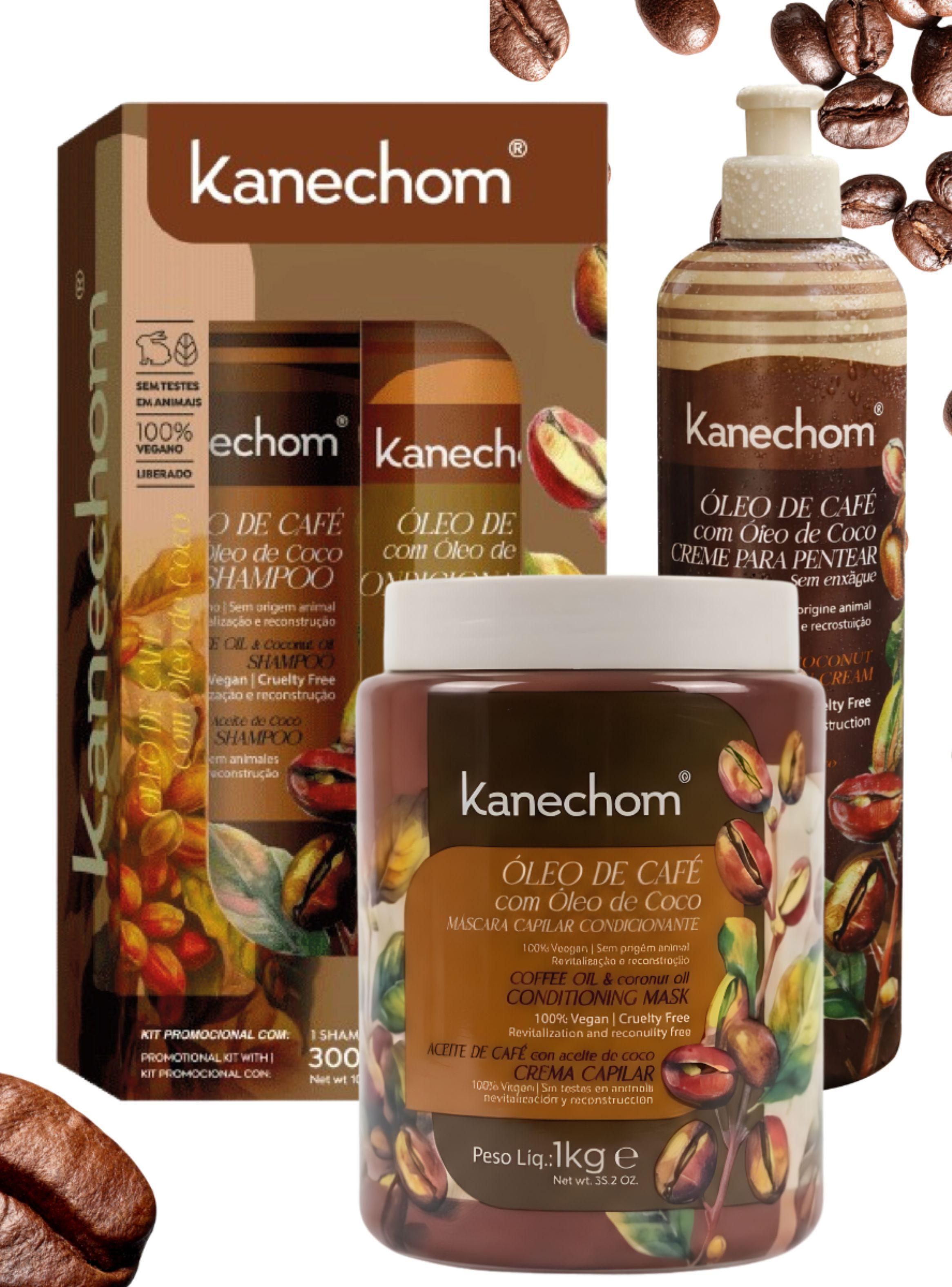 Pack Rutina Capilar Kanechom oleo De Cafe 4 Productos-3