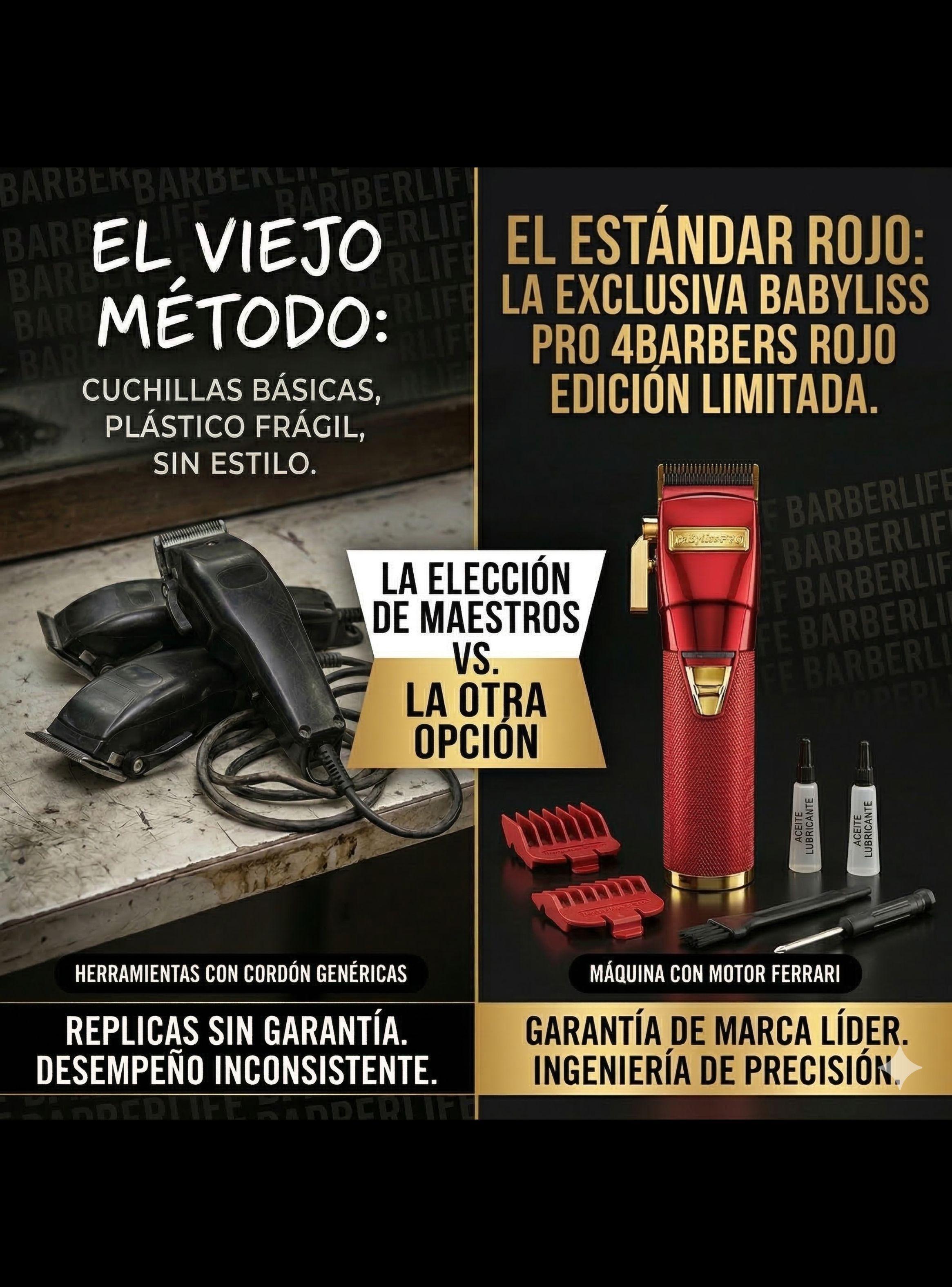 Maquina De Corte pelo  Roja Hawk Motor Ferrari -4