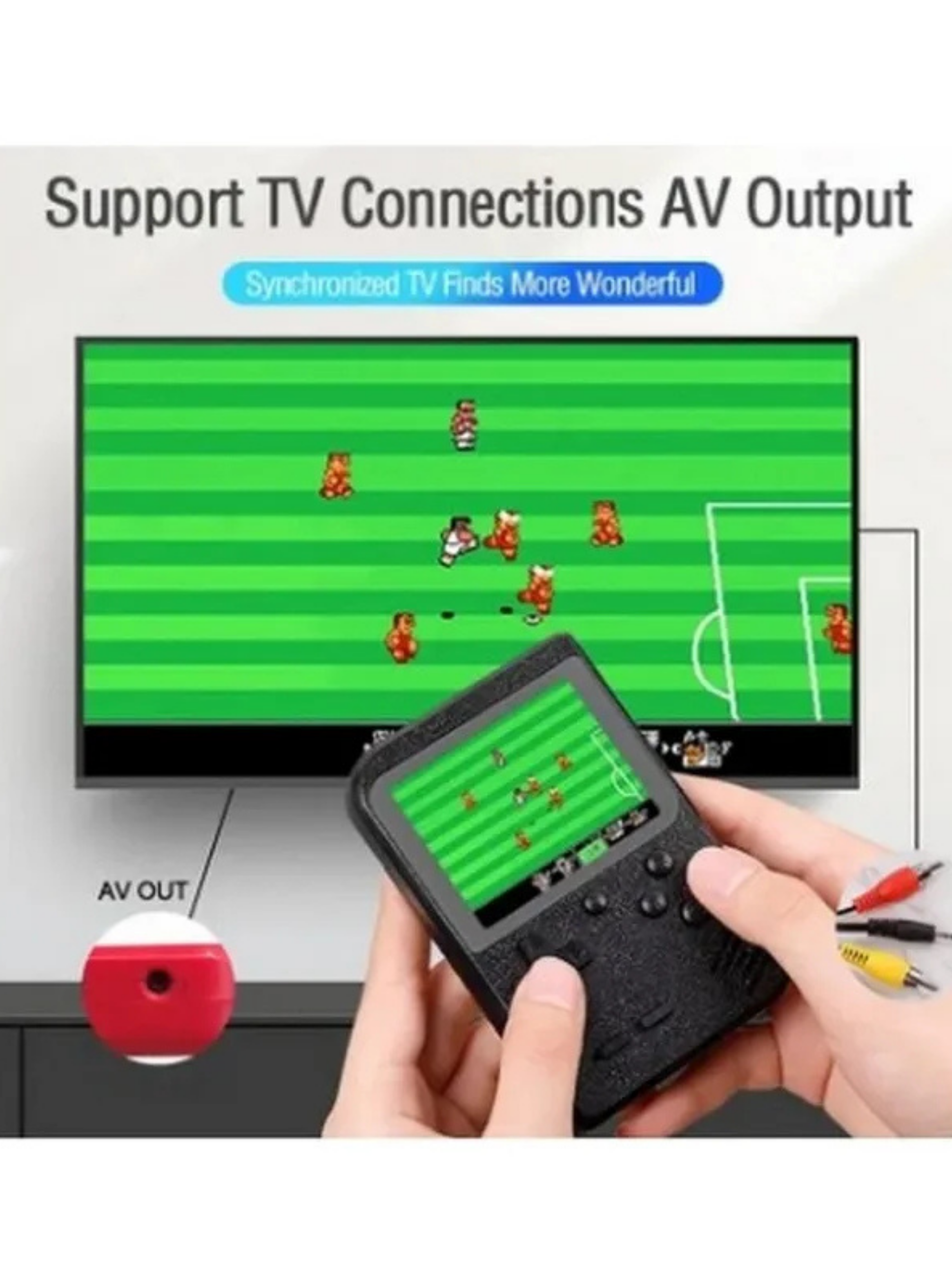  Consola Retro Portátil con 400 Juegos Integrados-1